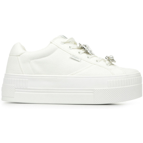 Schuhe Damen Sneaker Buffalo Paired Ice Weiss