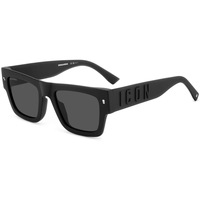 Uhren & Schmuck Sonnenbrillen Dsquared Sonnenbrille  ICON 0021/S 003 Schwarz