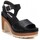 Schuhe Damen Sandalen / Sandaletten Refresh 172781 Schwarz