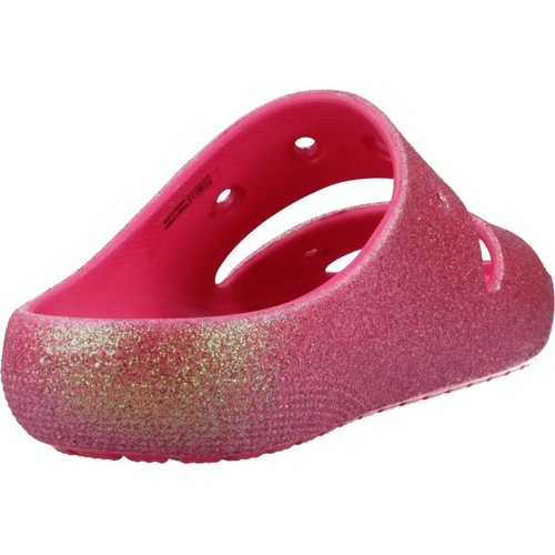 Crocs CLASSIC IRIDESCENT GLTTR Rosa