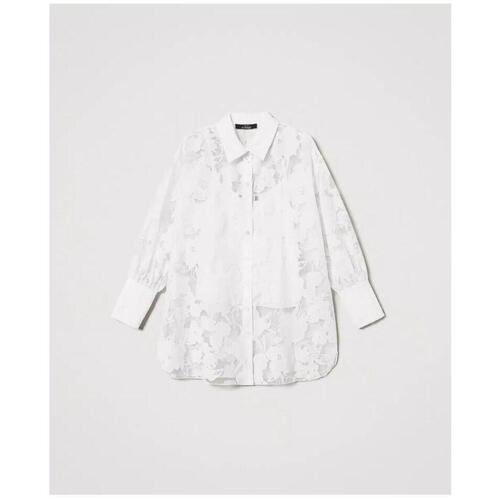 Kleidung Damen Hemden Twinset Actitude 251AP2411 Weiss