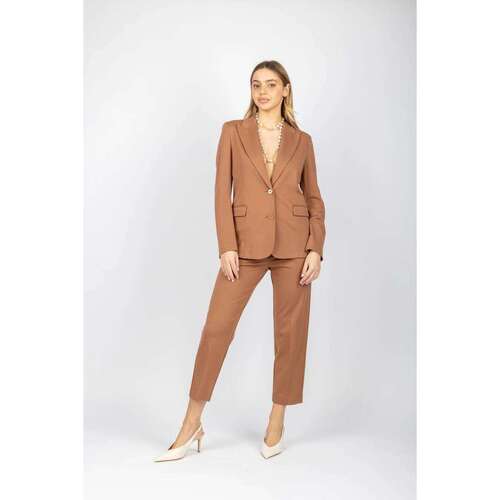 Kleidung Damen Jacken / Blazers Vicolo  Braun