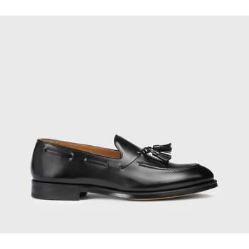 Schuhe Herren Slipper Doucal's  Schwarz