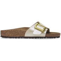 Schuhe Damen Sandalen / Sandaletten BIRKENSTOCK BK-CATbig-prwht Weiss