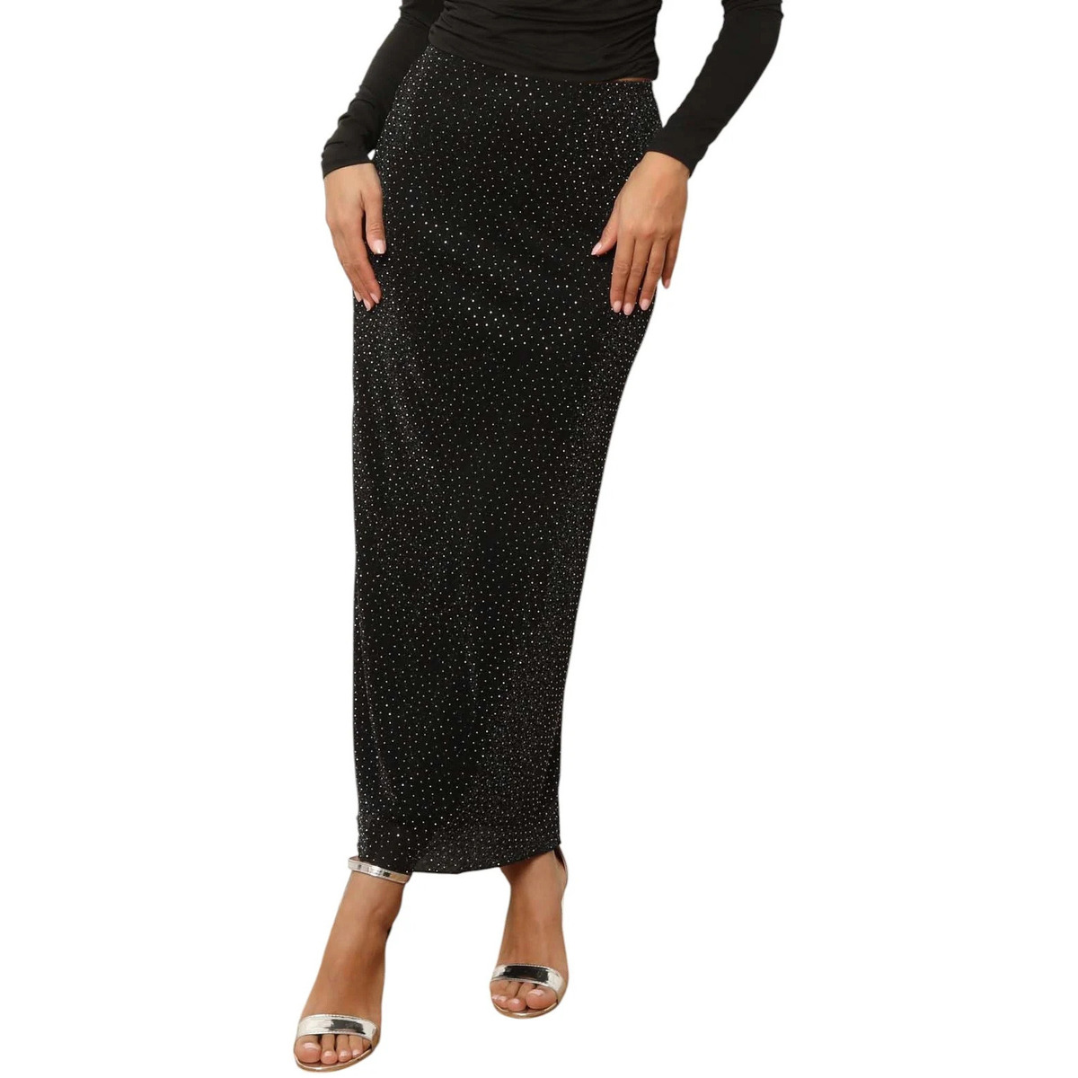 Kleidung Damen Röcke La Modeuse 74726_P176489 Schwarz
