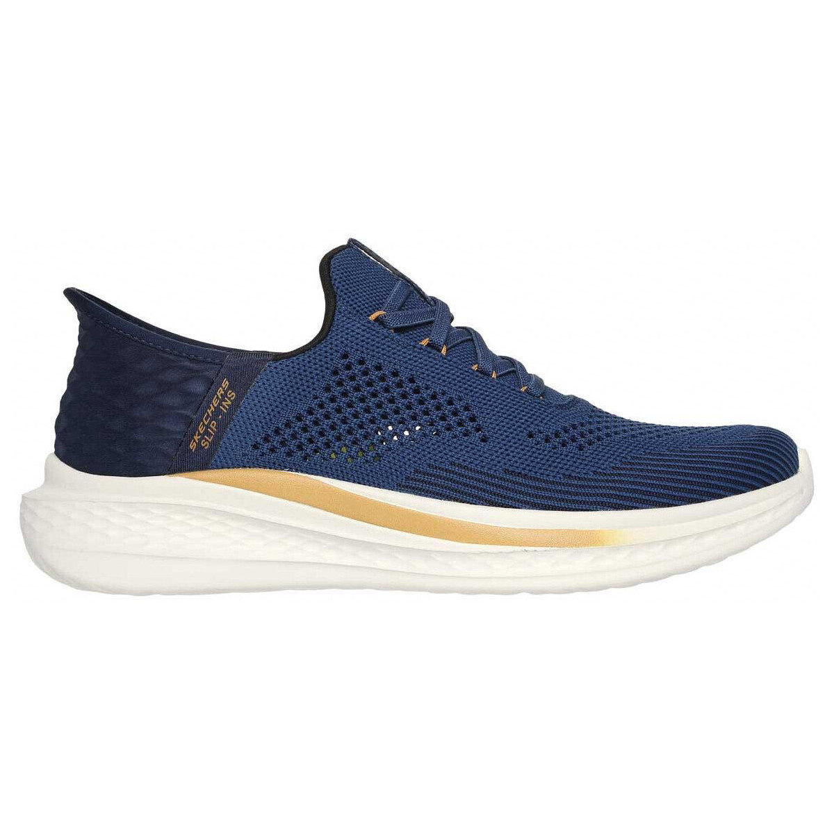 Schuhe Herren Sneaker Skechers 210810  SLIP-INS RF: SLADE - QUINTO Blau