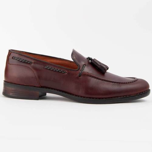 Schuhe Herren Slipper Purapiel 102780 Braun
