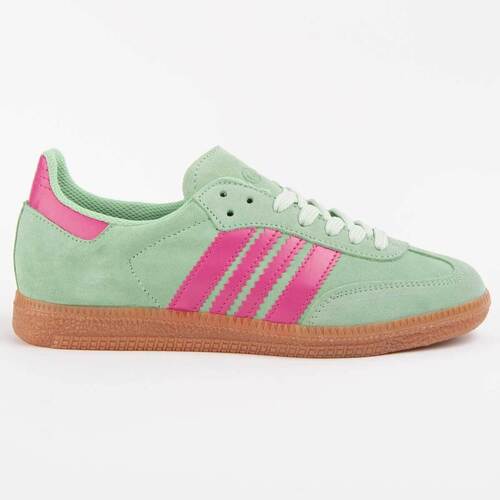 Schuhe Damen Sneaker Low Purapiel 103035 Grün