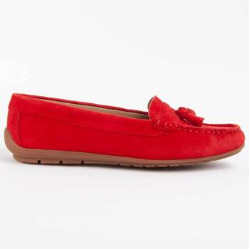 Schuhe Damen Slipper Purapiel 103044 Rot