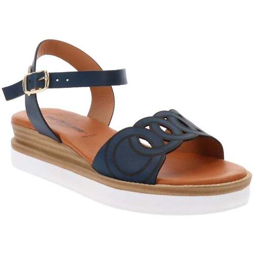 Schuhe Damen Sandalen / Sandaletten Valleverde VV24301 Blau