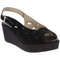 Schuhe Damen Sandalen / Sandaletten Valleverde VV32213 Schwarz