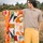 Accessoires Damen Schal Verb To Do ACT NORMAL Orange