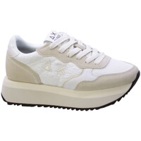 Schuhe Damen Sneaker Low Sun68 92561 Weiss