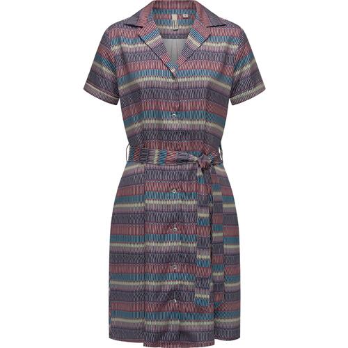 Kleidung Damen Kleider Ragwear Sommerkleid Sawira Blau