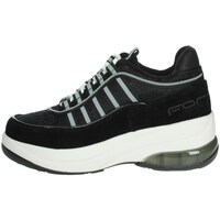 Schuhe Damen Sneaker High Fornarina UP 90 Schwarz