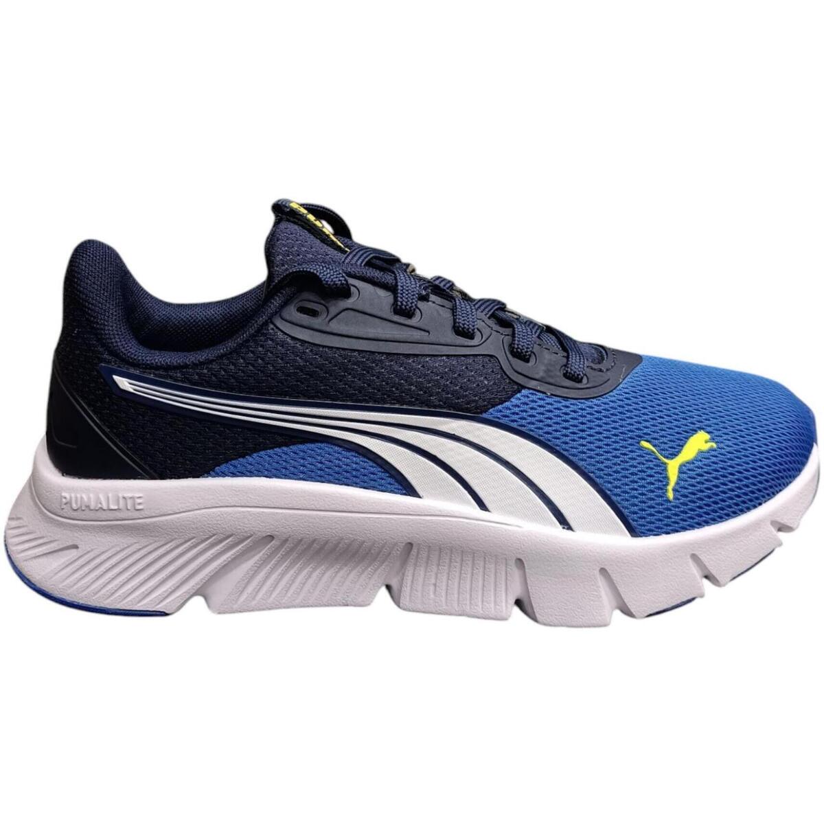Schuhe Kinder Sneaker Low Puma flexfocus Marine