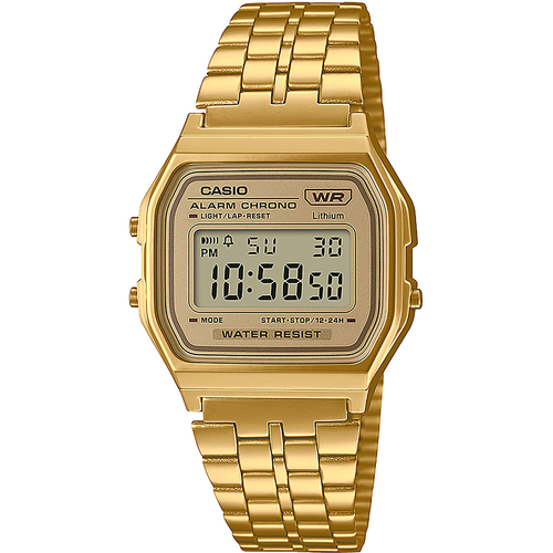 Uhren & Schmuck Armbandühre Casio A158WETG-9AEF Gold