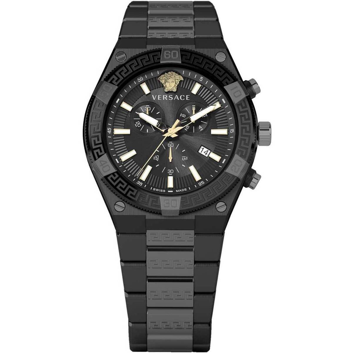 Uhren & Schmuck Herren Armbanduhren Versace VESO01022 Schwarz