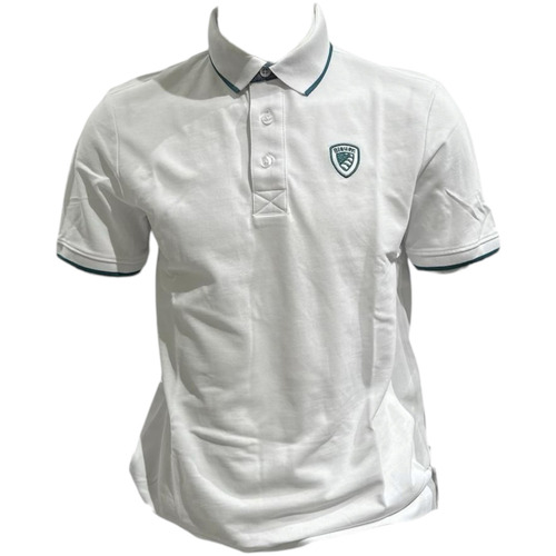 Kleidung Herren Polohemden Blauer  Weiss