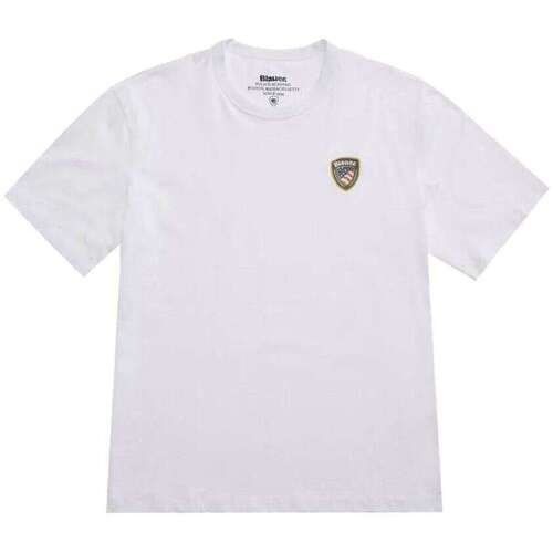 Kleidung Herren T-Shirts Blauer  Weiss