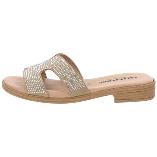 Schuhe Damen Hausschuhe Valleverde VV-55400 Beige