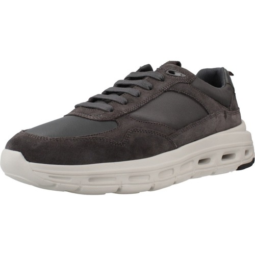 Schuhe Herren Sneaker Geox U HOVERSTREAM Grau