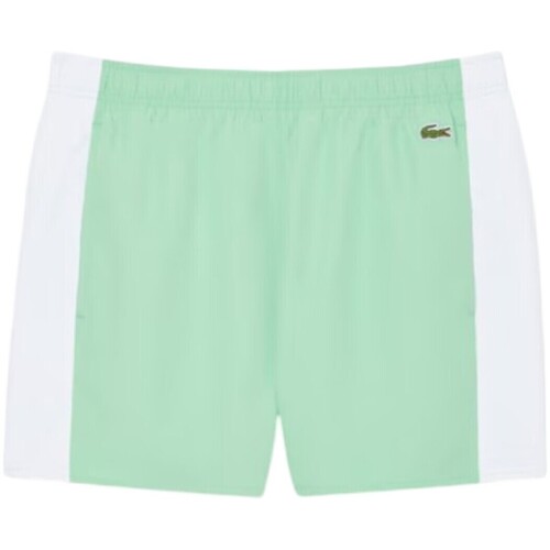 Kleidung Herren Badeanzug /Badeshorts Lacoste MH9085 Grün