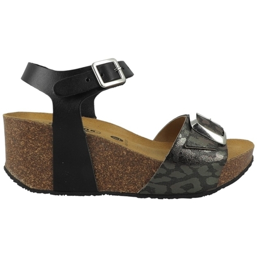 Schuhe Damen Sandalen / Sandaletten Plakton SO KEEP Schwarz