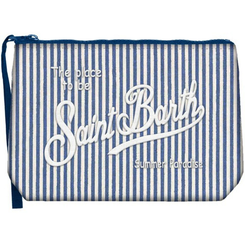Taschen Herren Geldtasche / Handtasche Mc2 Saint Barth ALINE SOFT Blau