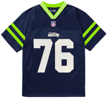 Unterwäsche Herren Unterhemden New-Era Maillot Seahawks Nos NFL Blau