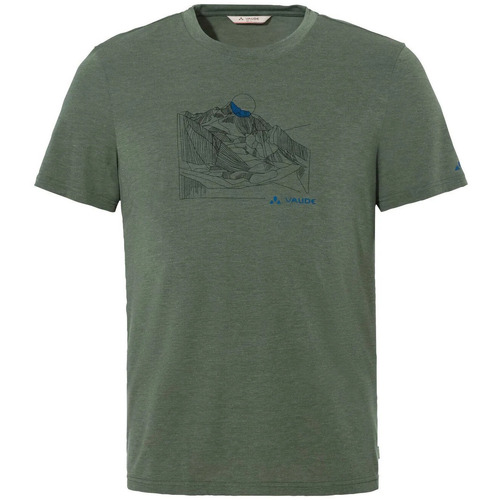 Kleidung Herren T-Shirts Vaude T-shirt  Tekoa III Grün