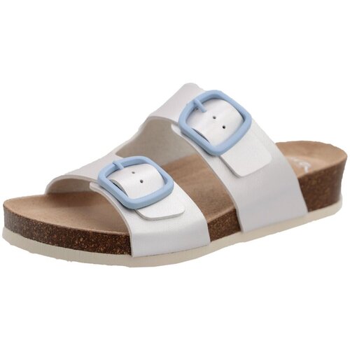 Schuhe Damen Pantoletten / Clogs Ara Pantoletten Bali Pantolette 15-17208-11 Silbern