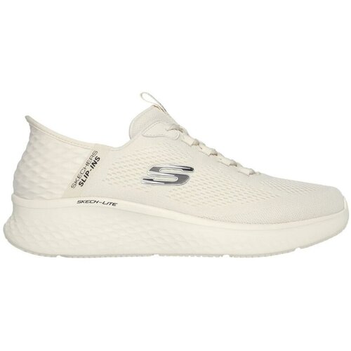 Schuhe Herren Sneaker Skechers Skech Lite Pro Schuhe beige Slip Ins 232466 232466 OFWT Weiss