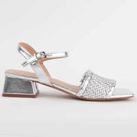 Schuhe Damen Sandalen / Sandaletten Montevita 102935 Silbern