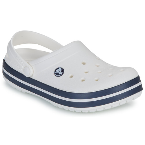 Schuhe Damen Pantoletten / Clogs Crocs Crocband Weiss