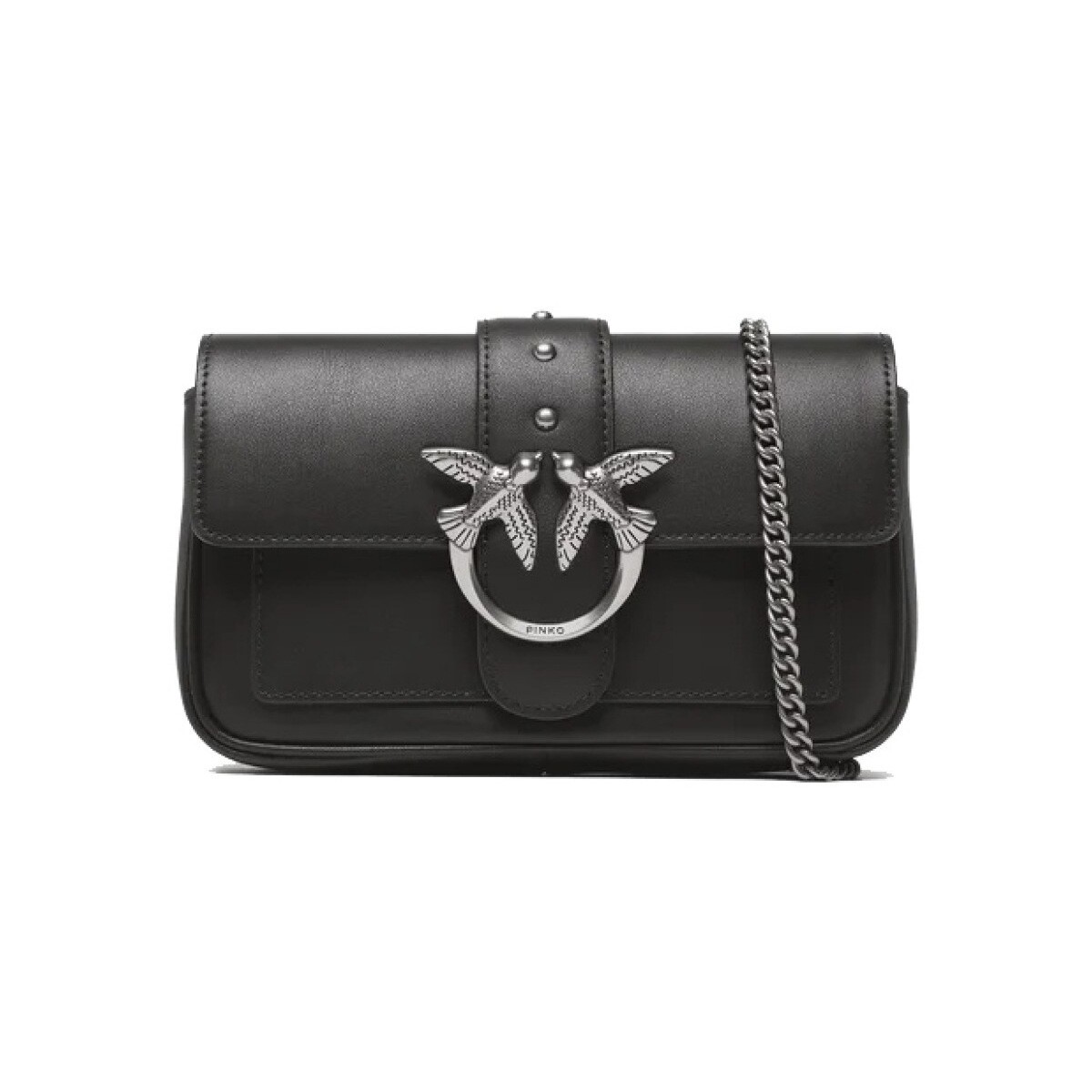 Taschen Damen Taschen Pinko LOVE ONE POCKET C Schwarz