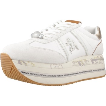 Schuhe Damen Sneaker Premiata BETH Weiss