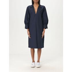 Kleidung Damen Kurze Kleider Woolrich CFWWDR0173FRUT3944 3989 Blau