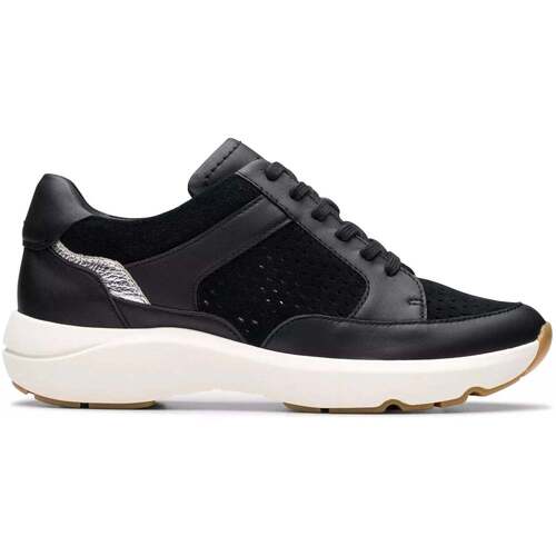 Schuhe Damen Sneaker Clarks Tivoli Walk Schwarz