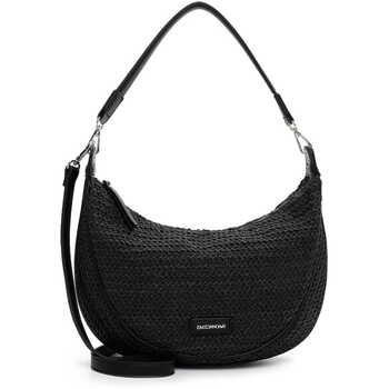 Taschen Damen Schultertaschen Emily & Noah Beutel E&N Elda Schwarz