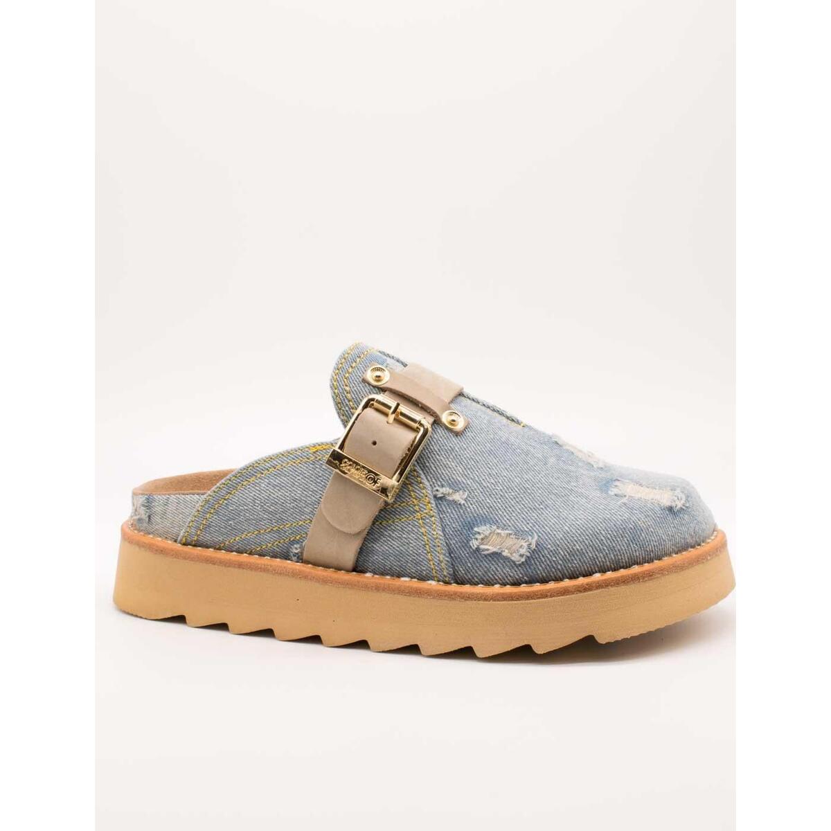 Schuhe Damen Sandalen / Sandaletten Colors of California  Blau