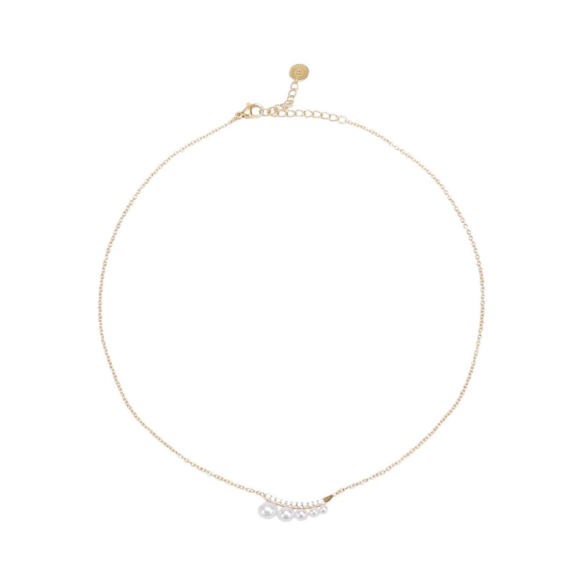 Uhren & Schmuck Damen Collier La Modeuse 74694_P176444 Gold