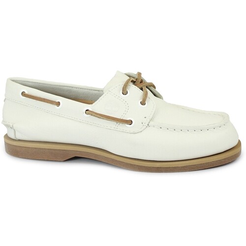Schuhe Damen Slipper Timberland TIM-E25-A2Q9X-NFG Weiss