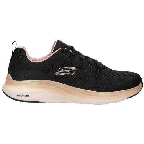 Schuhe Damen Sneaker Low Skechers  Schwarz