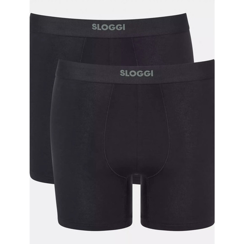 Unterwäsche Herren Boxer Sloggi  Boxer  Ever Ease (x2) Schwarz