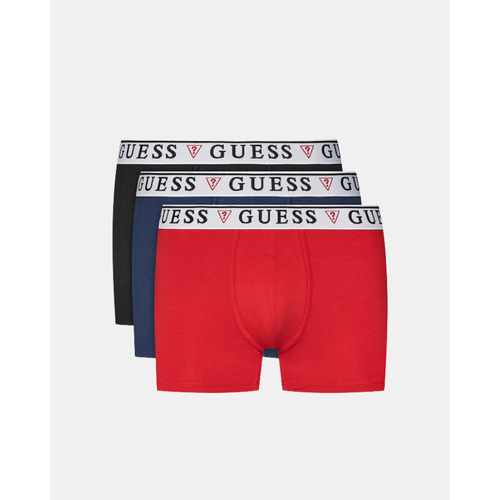Unterwäsche Herren Boxershorts Guess U97G01 KCD31 BRIAN HERO BOXER TRUNK 3 P Multicolor