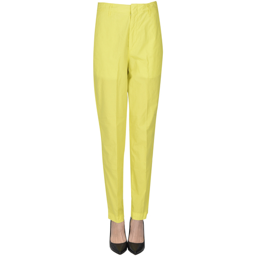 Kleidung Damen Chinohosen Dondup PNP00005199AE Gelb