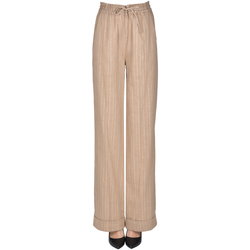 Kleidung Damen Hosen Twin Set PNP00005179AE Beige
