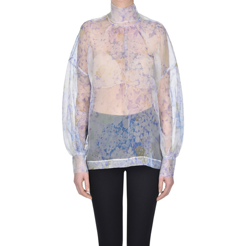 Kleidung Damen Hemden Caliban 1226 TPC00005140AE Blau