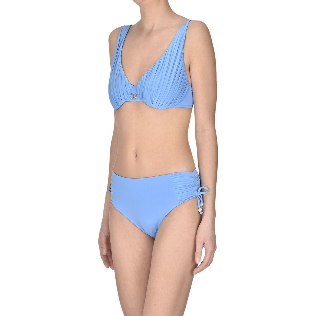 Kleidung Damen Bikini Twin Set CST00005049AE Blau